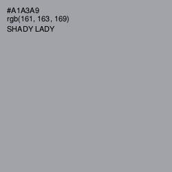 #A1A3A9 - Shady Lady Color Image
